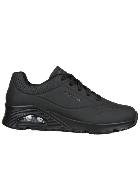 Skechers Womens Work Relaxed Fit: Uno Slip Resistant (108021)