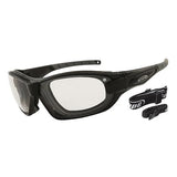 Pro Choice Genisys Plus Black Frame Titanium AF/AS Clear Lens-(151C-G)