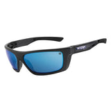 Pro Choice Flash Jet Black Gloss Blue Mirror Lens-(160BM