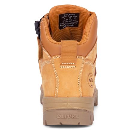 Oliver 130Mm Wheat Zip Sided Hiker Boot (45630Z)