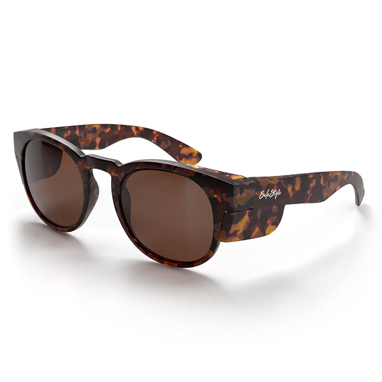 Safestyle Cruisers Matte Tort Frame Brown Polarised Lens (CRMTBRP100)