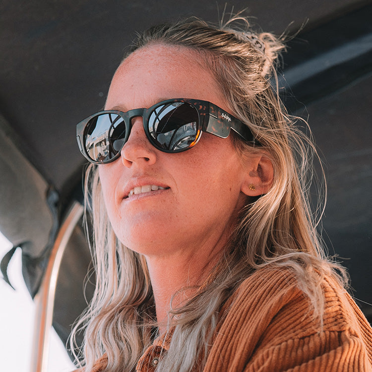 Safestyle Cruisers Matte Tort Frame Brown Polarised Lens (CRMTBRP100)