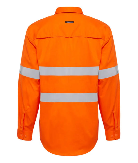 King Gee Vented Drill Shirt with Tape (K54030)