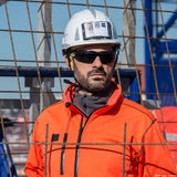 Bolle Safety SILEX Smoke Translucent / Yellow Temples AS/AF Smoke Lens (SILEXPSF)