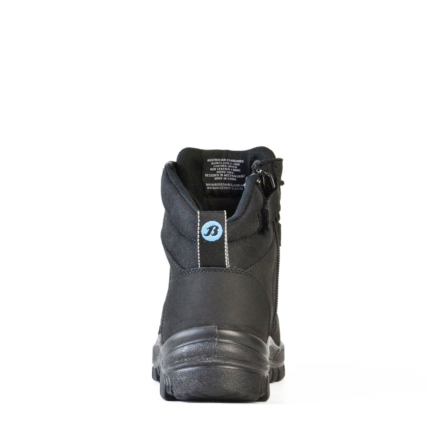 Bata Zippy Zip/Lace Safety Boot (804-66641)