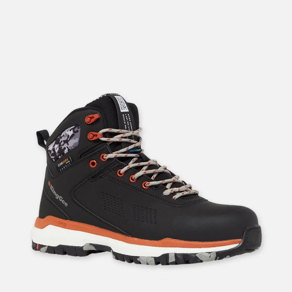 King Gee Terra Firma Hybrid Zip/Lace Composite Toe Work Boots (K27951)