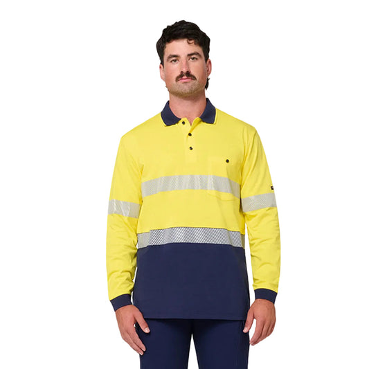 King Gee Originals Hi-Vis Spliced Cotton Polo (K54926)