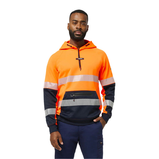 King Gee Originals Hi Vis Reflective Water Repellant Hoodie (K55013)