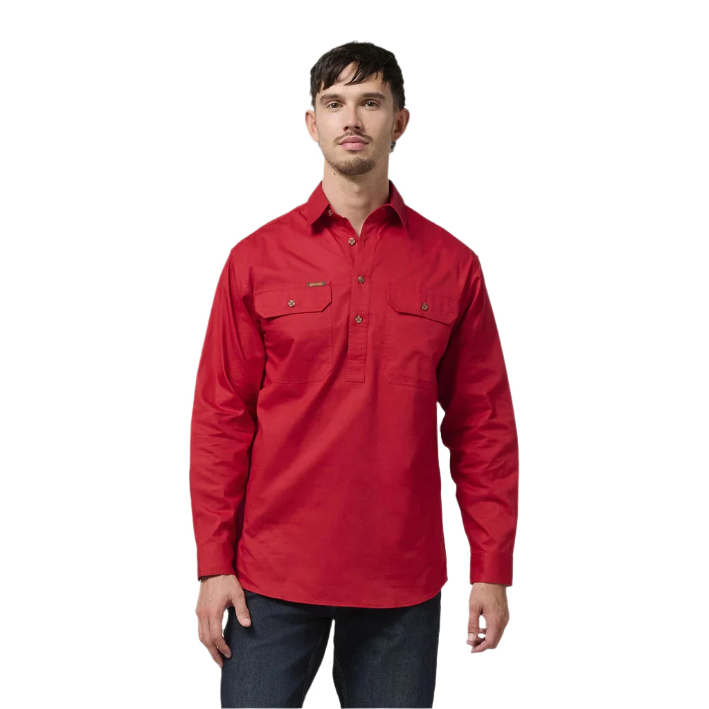 Hard Yakka Mustang Closed Front Work Shirt (Y04004)