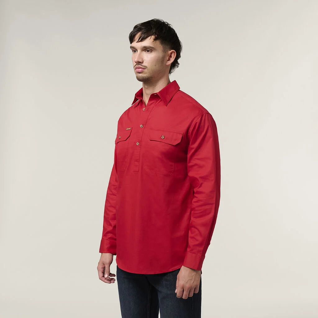 Hard Yakka Mustang Closed Front Work Shirt (Y04004)