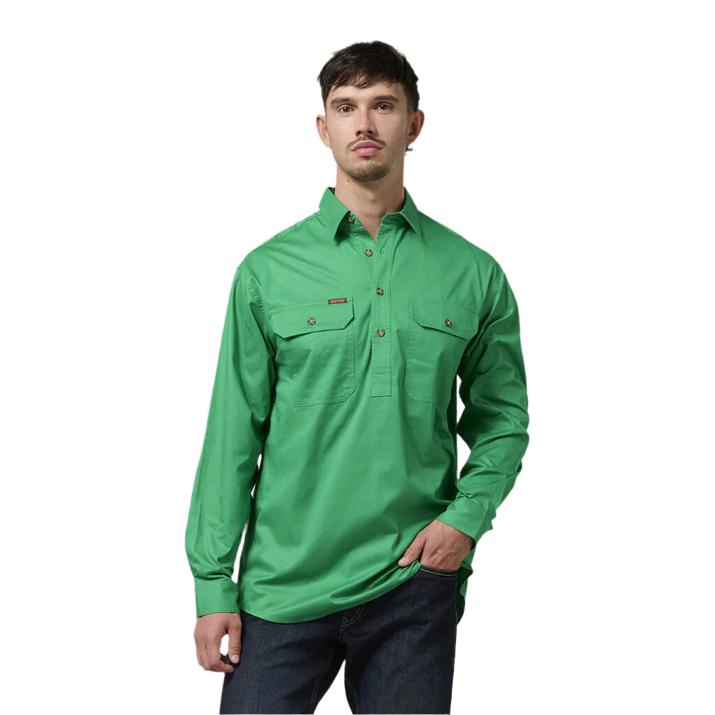 Hard Yakka Mustang Closed Front Work Shirt (Y04004)