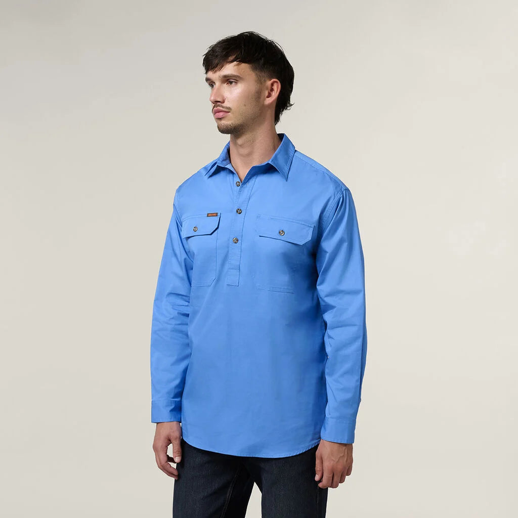 Hard Yakka Mustang Closed Front Work Shirt (Y04004)