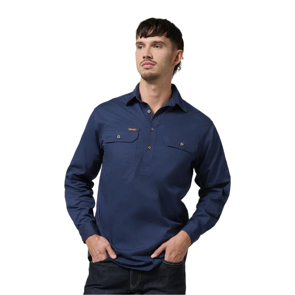 Hard Yakka Mustang Closed Front Work Shirt (Y04004)