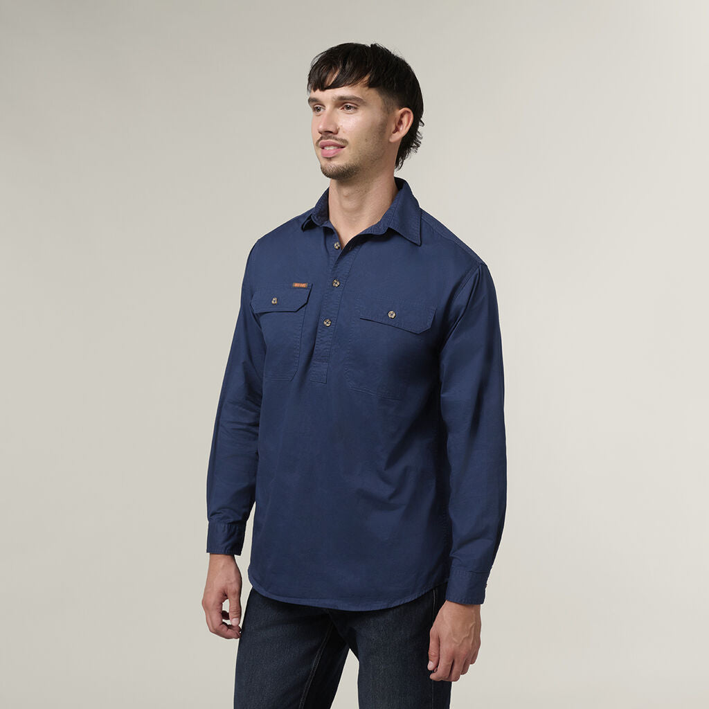 Hard Yakka Mustang Closed Front Work Shirt (Y04004)