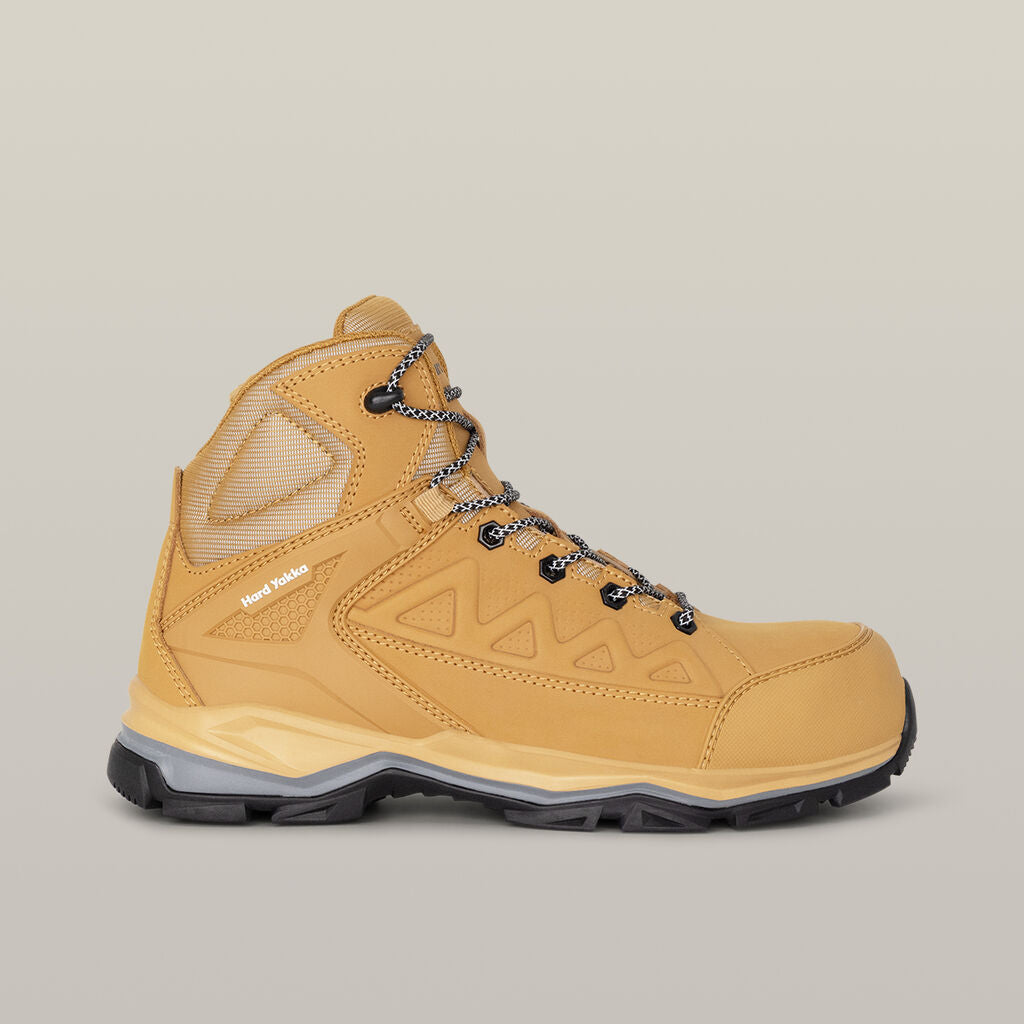 Hard Yakka Atomic Hybrid Lace Up & Side Zip Safety Boot (Y60280)