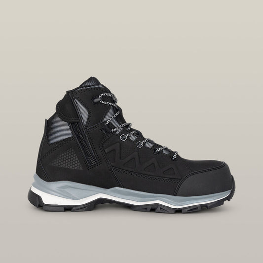Hard Yakka Atomic Hybrid Lace Up & Side Zip Safety Boot (Y60285)