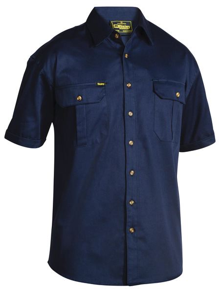 Bisley Original Cotton Drill Shirt Short Sleeve (BS1433)