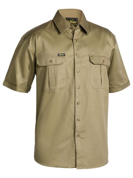 Bisley Original Cotton Drill Shirt Short Sleeve (BS1433)