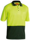 Bisley Hi Vis Polo Shirt Short Sleeve (BK1234)