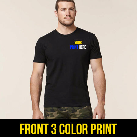 Left/Right Chest- 3 Colour Print