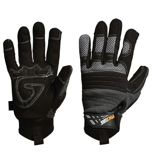 Pro Choice Pro-Fit Grip Full Finger, Reinforced Palm Pair of 1 (PT)