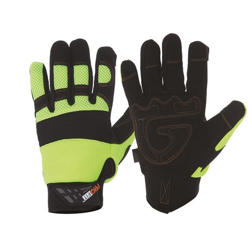 Pro Choice Pro-Fit Grip Full Finger, Reinforced Palm Pair of 1 (PT)