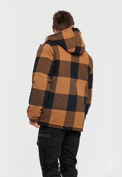 CAT Workwear Hooded Flannel Shirt Jacket (1040045)