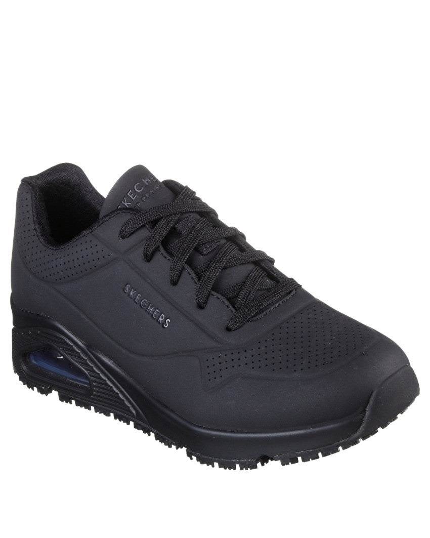 Skechers Womens Work Relaxed Fit: Uno Slip Resistant (108021)
