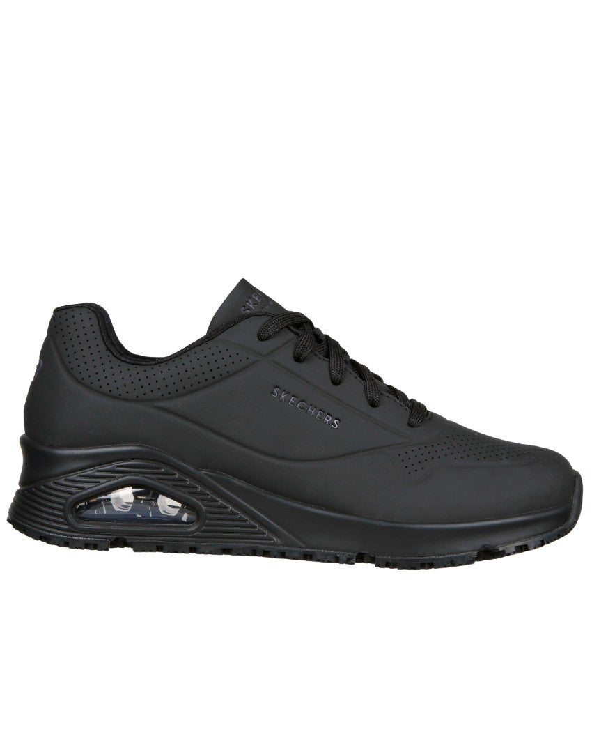 Skechers Womens Work Relaxed Fit: Uno Slip Resistant (108021)