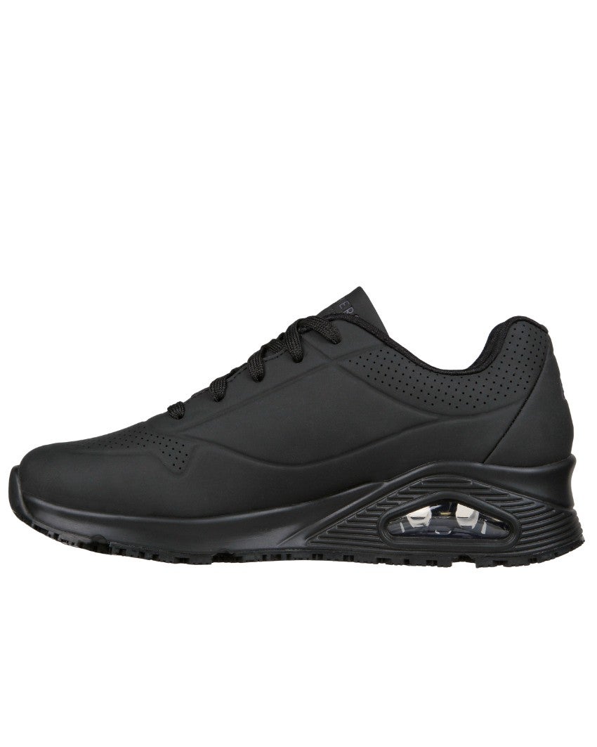Skechers Womens Work Relaxed Fit: Uno Slip Resistant (108021)