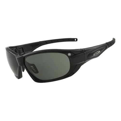 Pro Choice Genisys Black Gloss Frame Titanium AF/AS Smoke Lens-(151S)