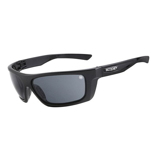 Pro Choice Flash Jet Black Gloss Frame AF/AS Smoke Lens-(160S)
