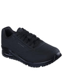 Skechers Mens Work Relaxed Fit: Uno Slip Resistant - Sutal Wide Fit (200054W)