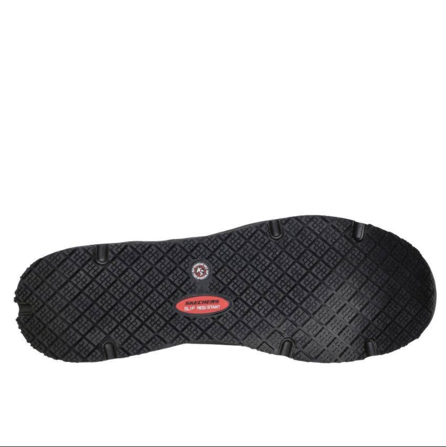 Skechers Mens Work Relaxed Fit: Uno Slip Resistant - Sutal Wide Fit (200054W)