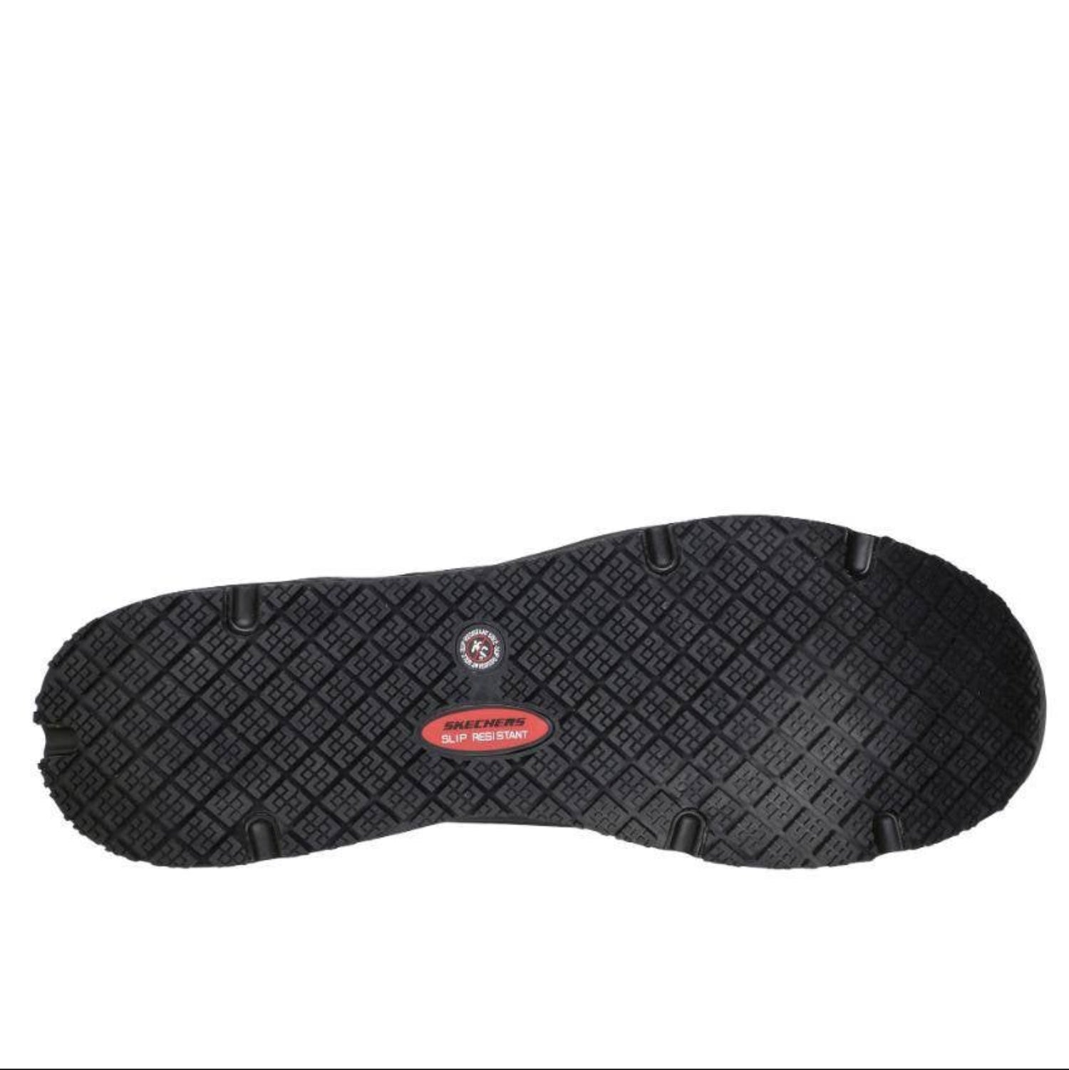 Skechers Mens Work Relaxed Fit: Uno Slip Resistant - Sutal Wide Fit (200054W)
