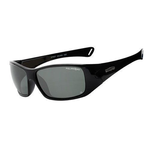 Pro Choice Street Walker Crystal Black Frame Polarised Lens-(301BP)
