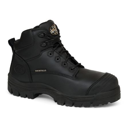 Oliver 130Mm Black Zip Sided Hiker Boot (45640Z)