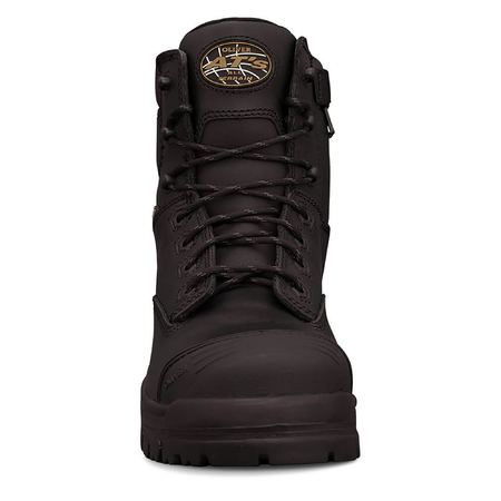 Oliver 150Mm Black Zip Sided Boot (45645Z)