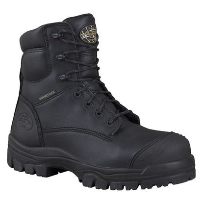 Oliver 150Mm Black Zip Sided Boot (45645Z)