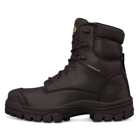 Oliver 150Mm Black Zip Sided Boot (45645Z)