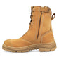 Oliver 200Mm Hi-leg Wheat Zip Sided Boot (55385)
