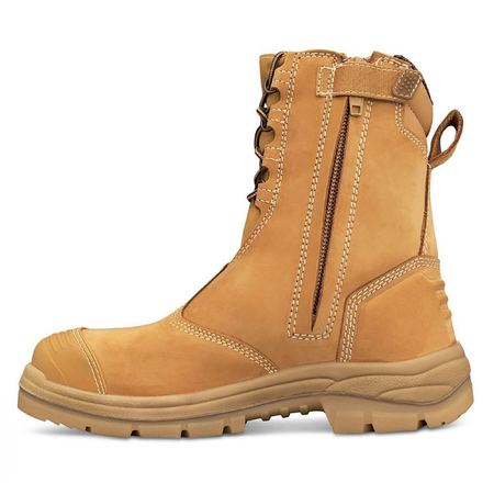 Oliver 200Mm Hi-leg Wheat Zip Sided Boot (55385)
