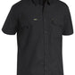 Bisley Mens X Airflow Ripstop Work Shirt Short Sleeve-(BS1414)