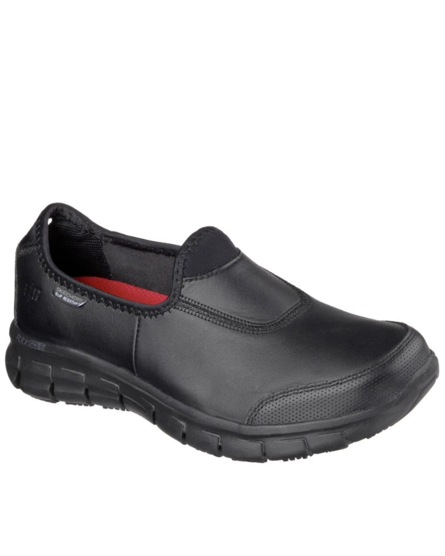 Skechers Womens Work Relaxed Fit Sure Track Shoe (76536)