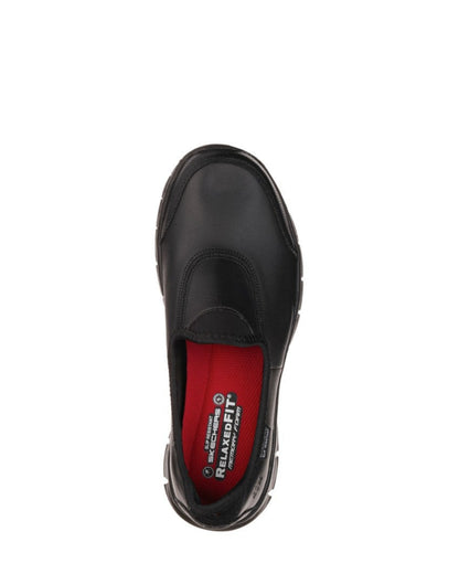Skechers Womens Work Relaxed Fit Sure Track Shoe (76536)