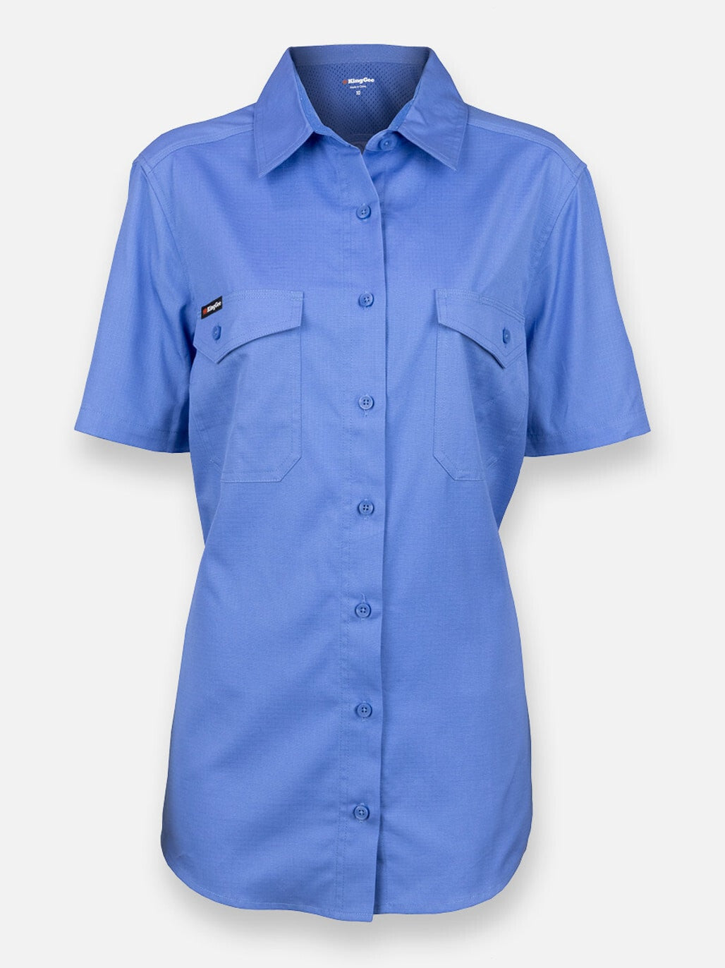 King Gee Women's Workcool 2 Lightweight Short Sleeve Work Shirt (K44205)