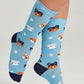 Biz Care Unisex Happy Feet Comfort Socks (CCS149U)