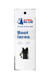 Steel Blue PK 10 Laces Retail Executive