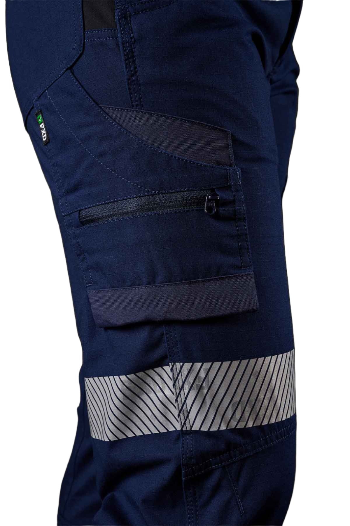 FXD Workwear Reflective Stretch Ripstop Work Pants (WP7WT)