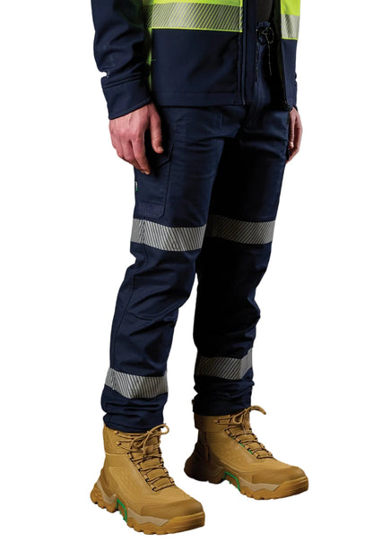 FXD Workwear Reflective Elastic Waist Stretch Ripstop Work Pant (WP12T)